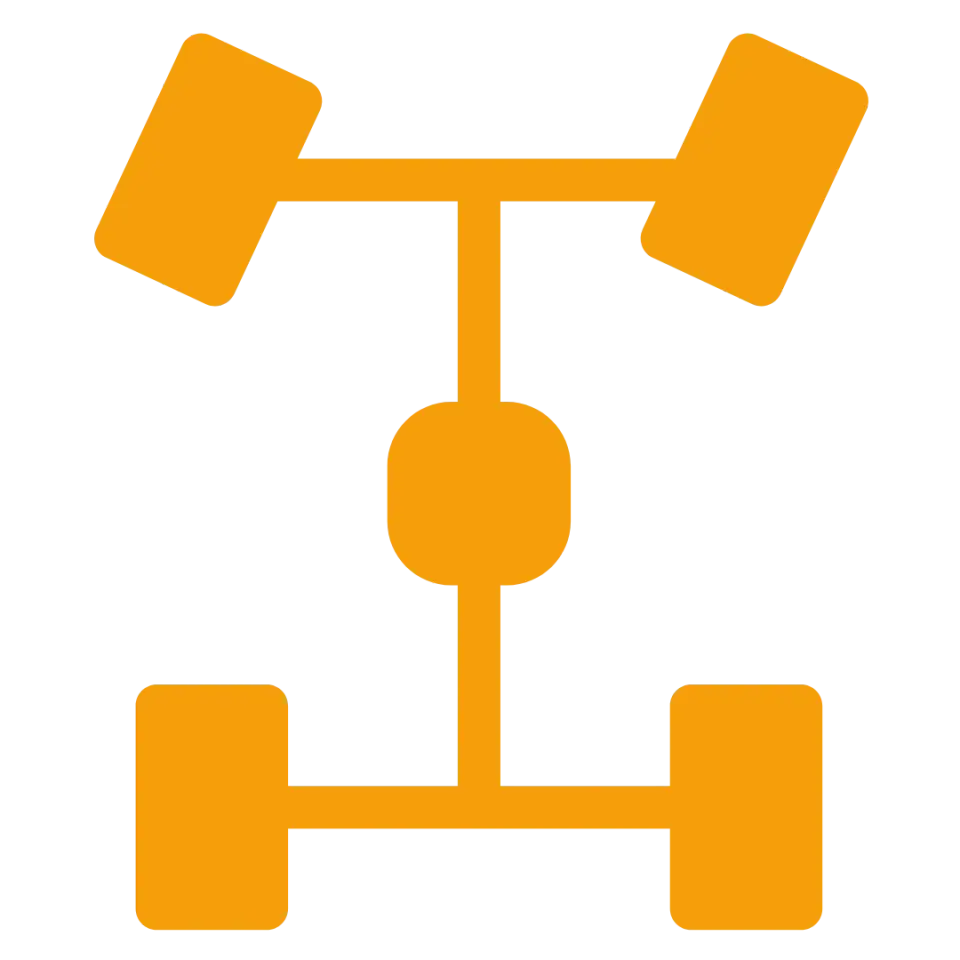 Pohon 4x4 a diferenciál